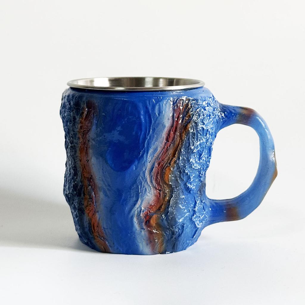 Imitation Mineral Crystal Coffee Cup Resin Gift