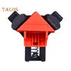 Convenient Woodworking Right Angle Clamp Red Plastic Clip-on No Assembly Durable Secure Grip Corner Clamp Carpentry Tool Set