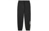 Knitted Sweatpants Men's Moderate Straight Fit Pants VN0A4MKZBLK