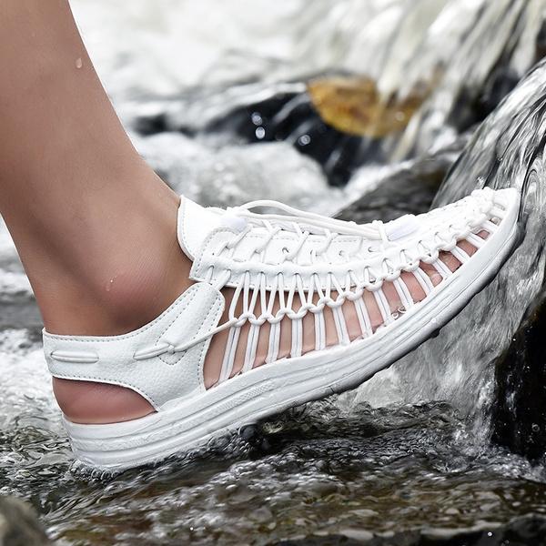 Pánské sandály pro volný čas Letní móda Prodyšné sandály Vodní plážová obuv Móda Aqua Shoe Plus vel. 8 Vel