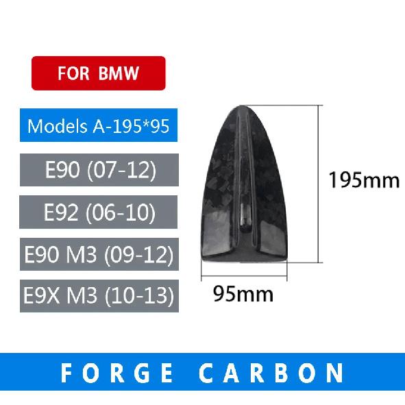 

Real Carbon Fiber For BMW M2 M3 M4 12345 7 Series X1 X3 F22 F30 F34 F80 F87 F32 F36 F82 G11 G20 G12 G30 Shark Fin Antenna Cover Model A-195-Forge