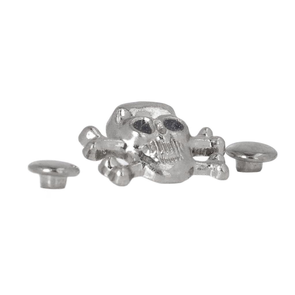 150 Sets Skull Rivets Rustproof Exquisite Fines Lther Craft Decorations for Making Shoes Clothing Bags