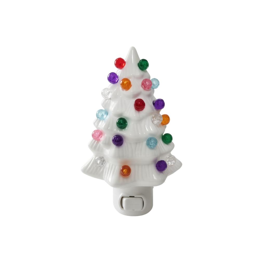 Christmas Tree Cover Decorative US Socket Cover for Holiday Home Wall Decor