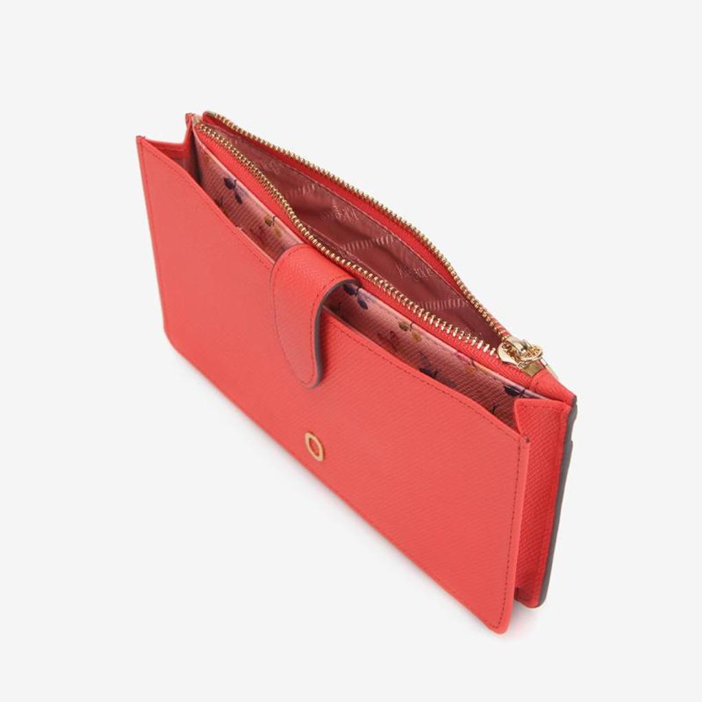 ELEGANCE PARIS Calfskin Long Wallet BNSW04KR