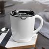 Stainless Steel Coffee Cup Coffee Mug Thermos Cup Portable Travel Mug With Lifting Rope Leak-Proof Non-Slip 500ml/400ml