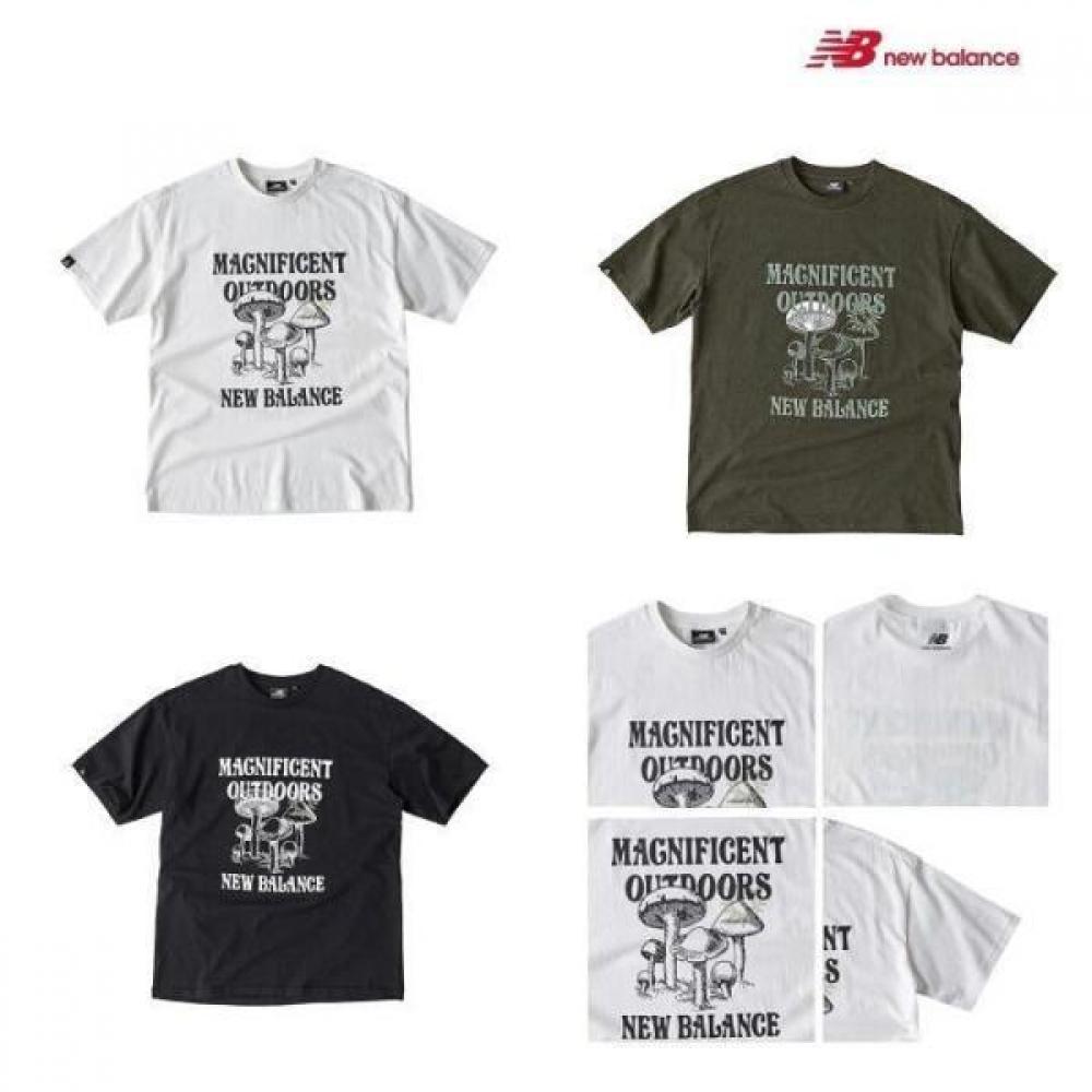 

New Balance Однотонная футболка из органического хлопка Nbnec29123 Bra is/100