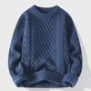 Men’s Zodiac Year Red Cable Knit Cardigan – High-End Autumn/Winter Sweater for Couples