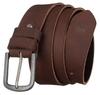 Wide Leather Belt PTN PS-04-95-3507 D.Brown