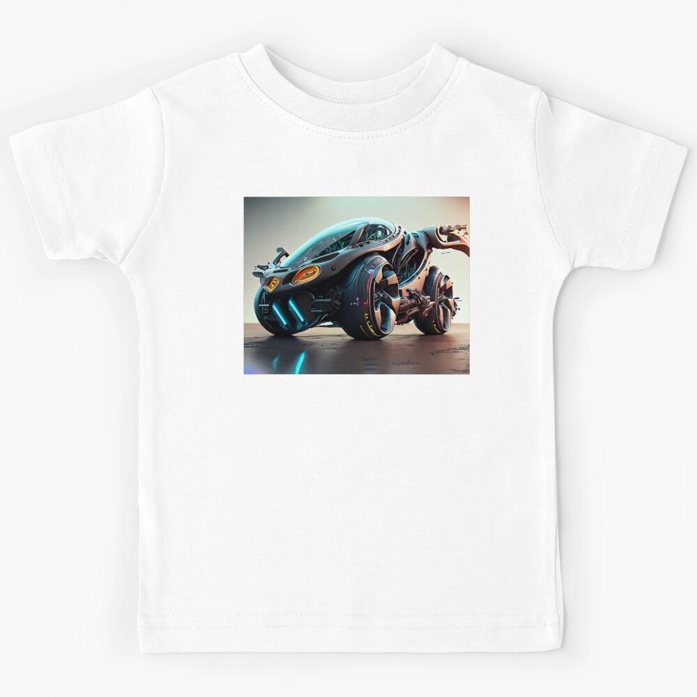 Car from Future Edition 2 Kids T-Shirt 100