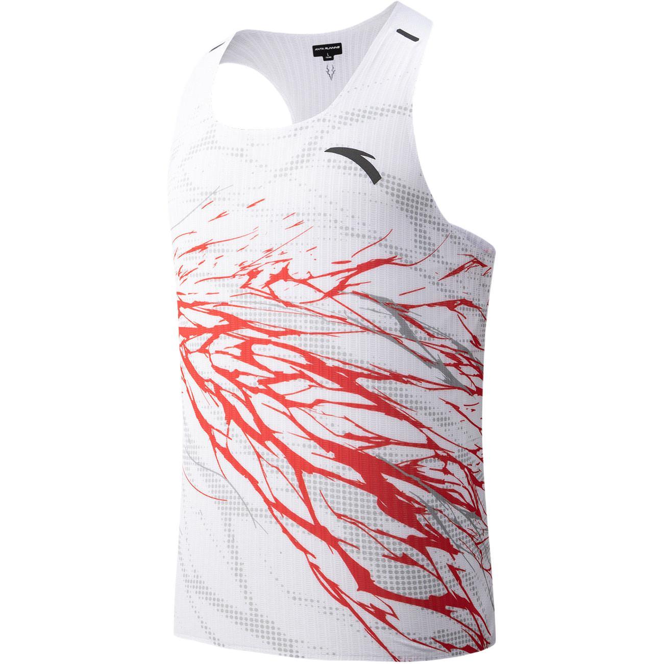 

Anta Heartbeat Professional Indoor Outdoor Training Fitness Simple Versatile Casual Sleeveless Running Vest Men tops 152625102R-2 XL