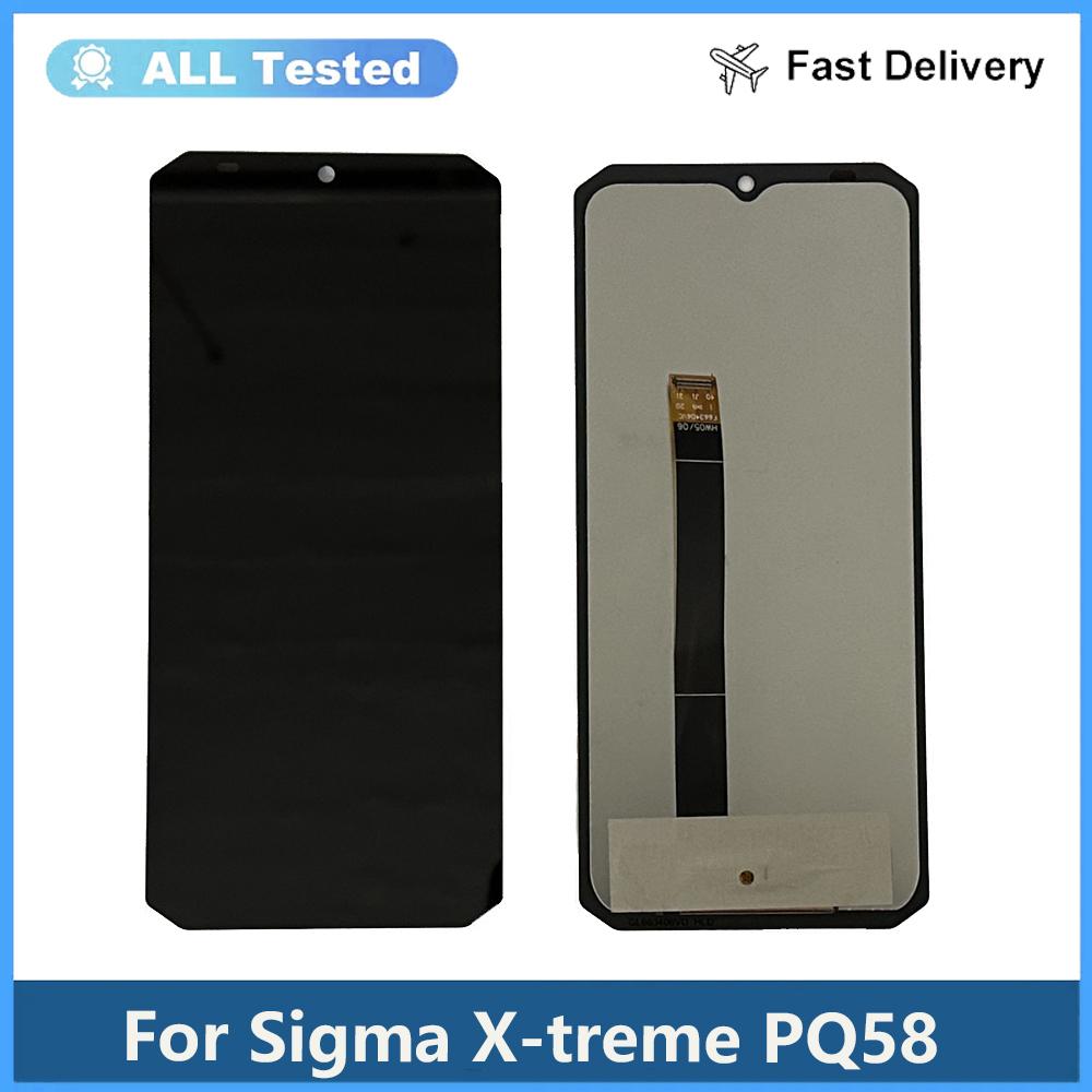 LCD Screen and Digitizer Full Assembly For Sigma PQ58