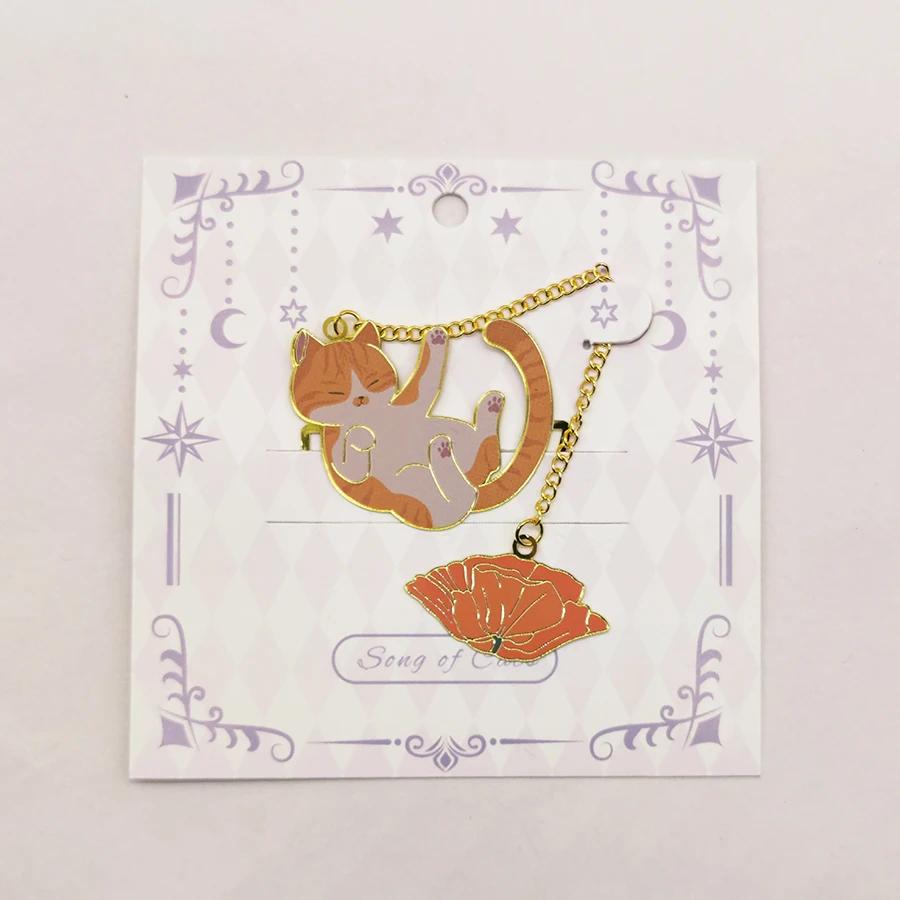 Bookmark Metal Hollow Bookmark Brass Bookmark 1pc For Student Gift Educational