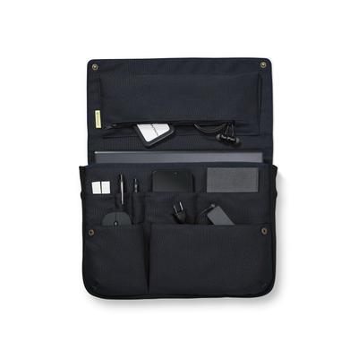 Kokuyo BIZRACK Kopertówka na laptopa A4 Torba typu organizer, 13,3 cala, Torba, Rozmiar, Pozioma, Biznesowa, Czarna, AMKAHA-BRB130D