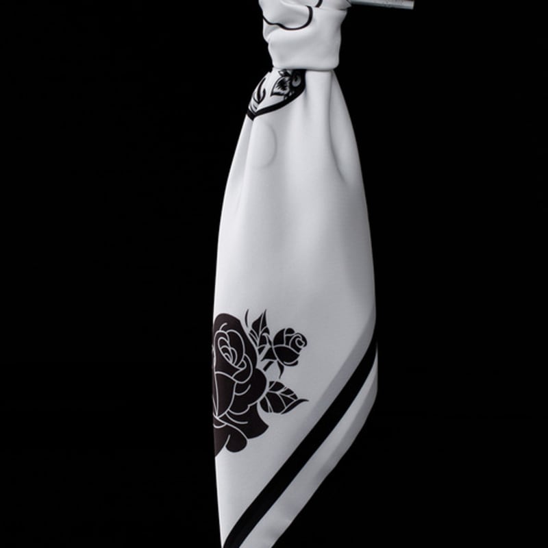 RECLOW ROSE SKELETON SCARF BLACK