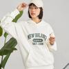 New Balance Sweatshirt Fall Winter Unisex Ecru AMT31313-CIC