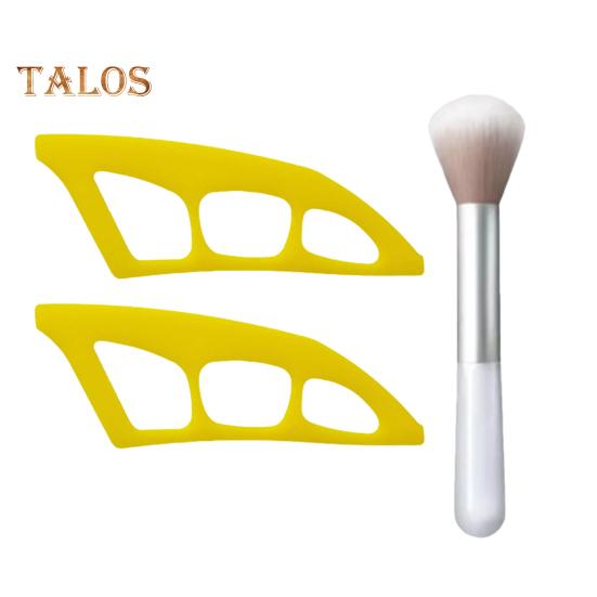 1/2/3/4Pcs Silicone Eyeshadow Stencil Tool Reusable Beginner Eyeshadow Assistant Guide Helper Shaper Mapping Template Women Quick Eye Makeup Tools