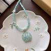 Blue Beaded Beaded Necklace Starfish Shell Starfish Choker Premium Shell Necklace  Daily Wear