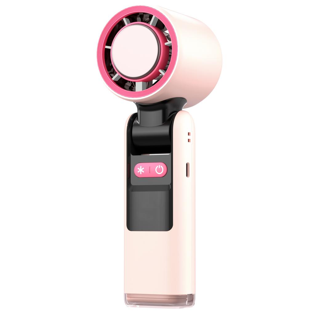 Portable Handheld Turbo Fan 199 Gear Wind Rechargeable Handheld Fan, Semiconductor Refrigeration Air Turbo Tech Cooling Fan, Multifunctional Fan
