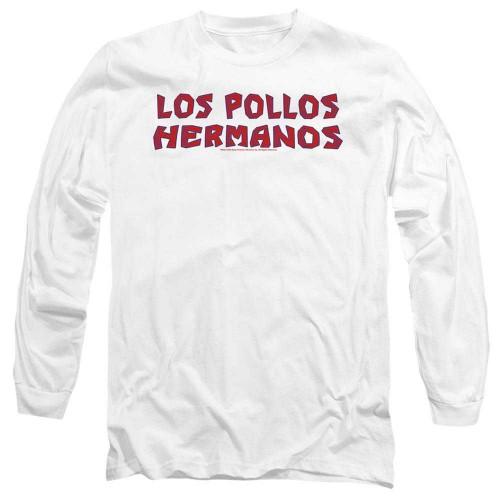 Breaking Bad Unisex Adult Los Pollos Hermanos Logo Long-Sleeved T-Shirt