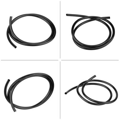 Motorcycle Oil Pipe Fuel Line Hose 1m Rubbe Anti Wear 5mm Inside Diameter 8mm Outside Diameter for   Motorcycle