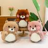 Cute Hamster Crossbody Bag Doll Plush Toy Cute Girl Out On Shoulder Bag Birthday Gift Premium Durable Quality Useful
