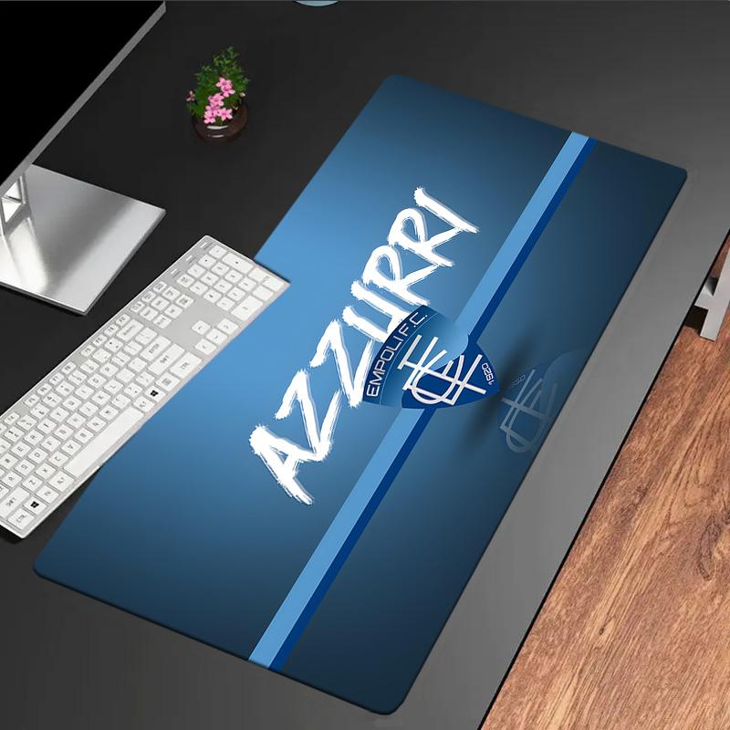 Empoli Wappen Design Mauspads, Gummiunterseite, Mauspads für Gamer und Bürogebrauch, Gaming Schreibtisch, Leicht zu reinigende Matte Weihnachtsgeschenke für Fans