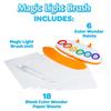 Crayola Color Wonder Magic Light Brush Paint Set, Mess Free, Gift for Kids