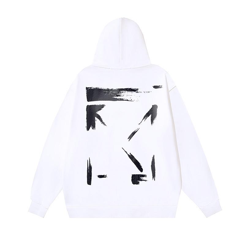 2025 Höst/Vinter Unisex Oregelbundet Bokstavs- och Pilmönster Rundhalsad Pullover Sweatshirt
