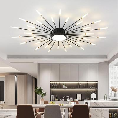 Moderne Plafondlamp, 30+1 Lampen Metaal Vuurwerk Ontworpen Chique LED Verlichtingsarmatuur voor Boerderij Keuken Eetkamer Slaapkamer Hal Woonkamer