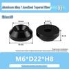 Colored Aluminum Alloy Countersunk Fish Eye Washers - M6/M8/M10