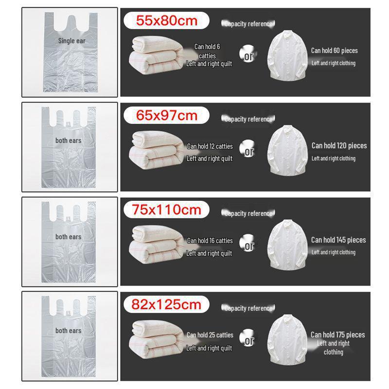 10 Large-Capacity Thickened Packing and Quilt Storage Bags with Free Shipping