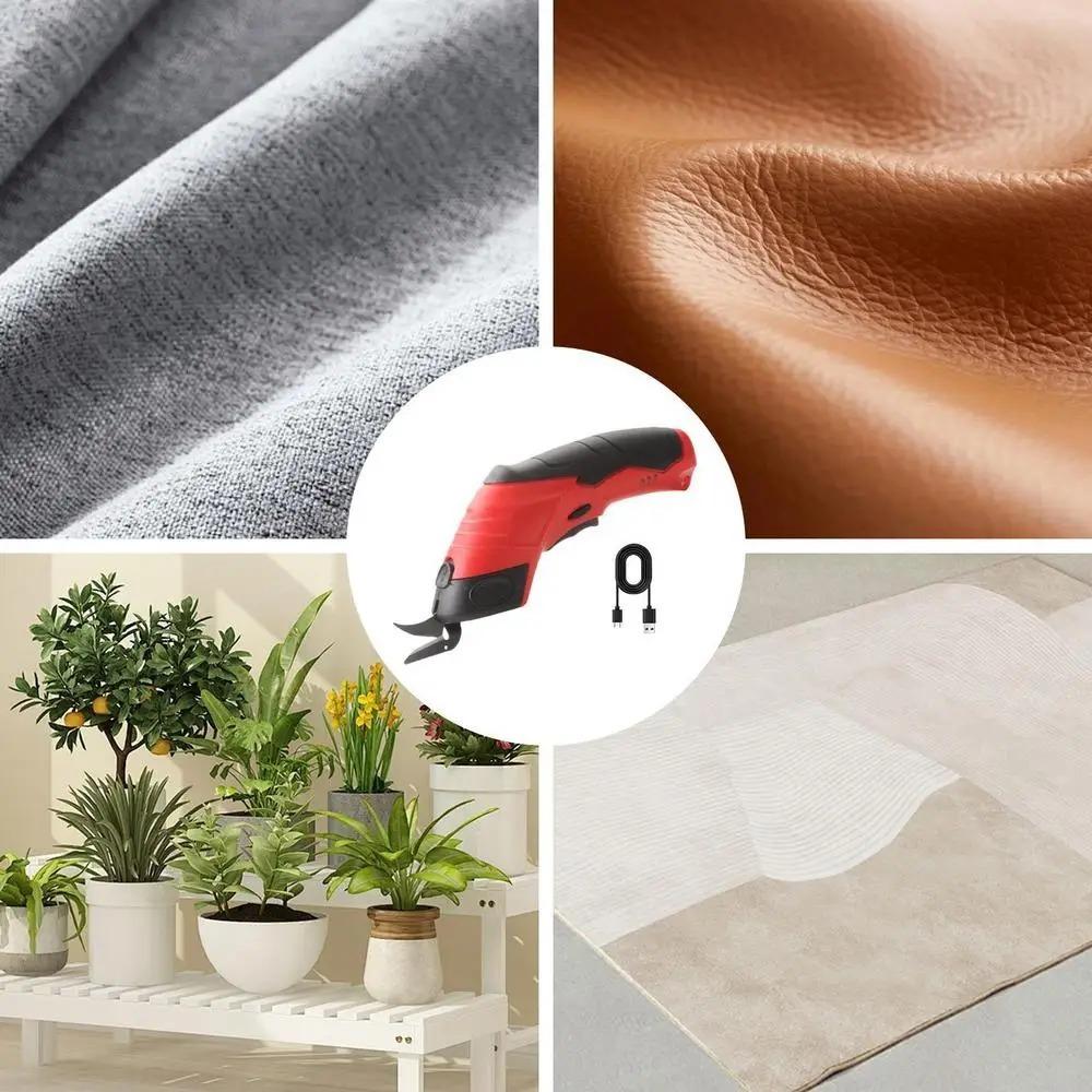 Foarfece electrice fără fir creative Foarfece portabile de croitorie Foarfece de cusut