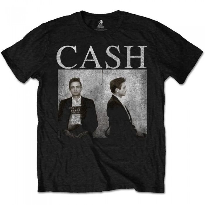 Johnny Cash Unisex-Erwachsene Mug Shot Mugshot T-Shirt
