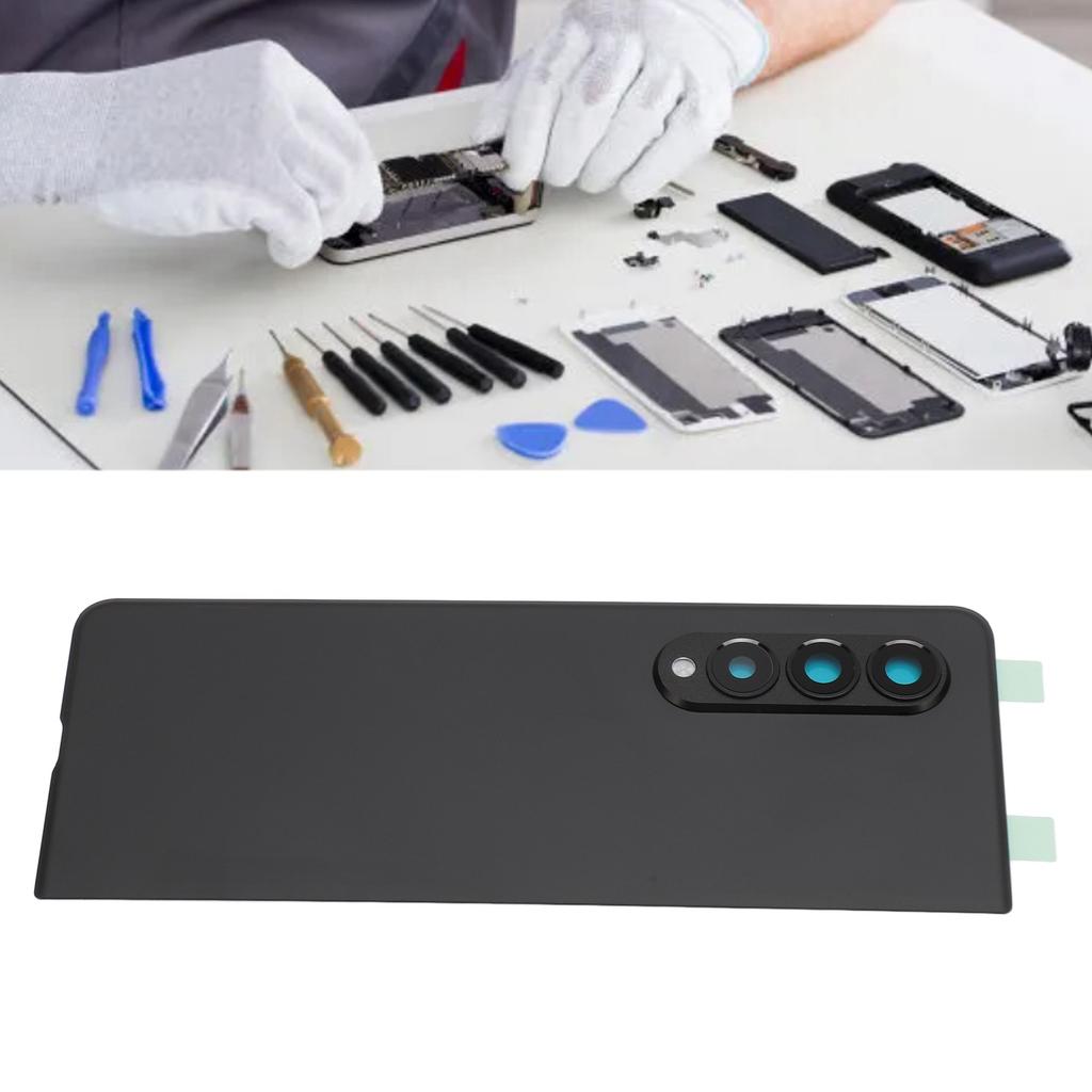 Back Glass Cover Replacement with Pre Installed Camera Lens and Repair Kit for Fold 3 5G F926