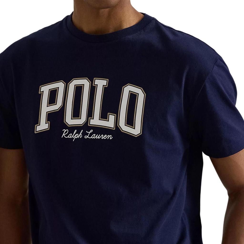Polo Ralph Lauren Classic Cotton Knit Short Sleeve T-Shirt With Letter Print Men tops 710981152-001
