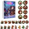 2D Advent Calendar 24 Days Countdown Calendar With Musical Character Collectibles, Advent Calendar