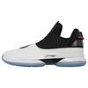 Li Ning WOW 7 Way Of Wade 7 Announcement Abrasion Resistant Breathable Low Top Basketball Shoes Men's Black White ABAN079-1