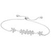 Silver Bracelet Women's Bracelet Flowers Silver 925 Trusky