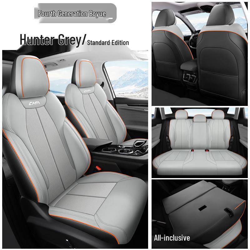 Compatible Seat Covers for 25 Geely Boyue L Models - Full Coverage, All-Season Cushions for 24 Models