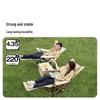 MOBIGARDEN Foldable Adjustable Camping Lounge Chair with Footrest
