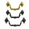 Zincs Alloy Cabinet Drawer Rings Handle Vintage Furniture Decorative Handle Cupboard Pulls Furniture Decoration