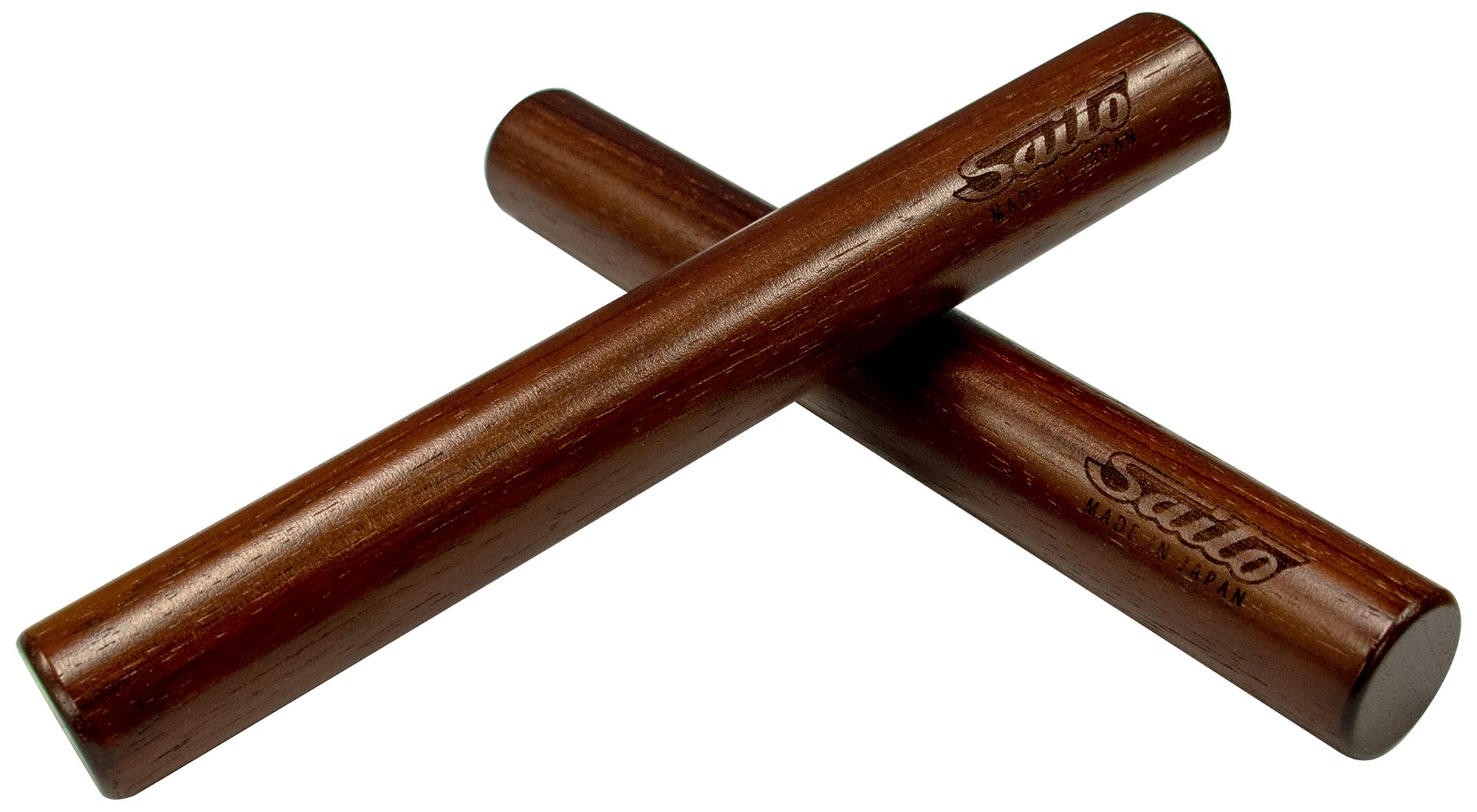 

Saito Made with Premium Rosewood 27mm x Set of 2 Claves, [SCL27], Round, 205mm,