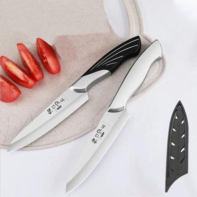 Nerezový nůž na ovoce Kuchyňský kráječ sekáček Rybářské nože Škrabka na zeleninu BBQ Camping Tools