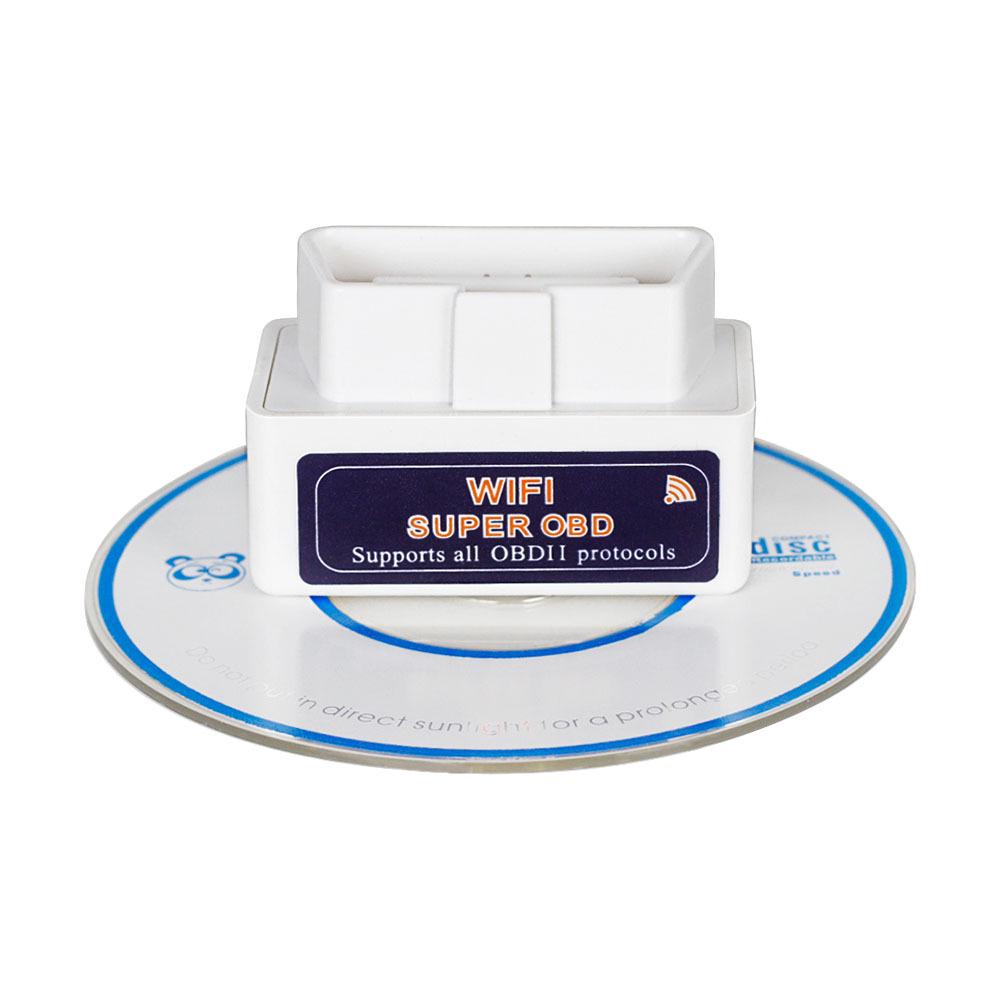 Super Mini WiFi ELM327 OBD2 Car Scanner V1.5 Blue