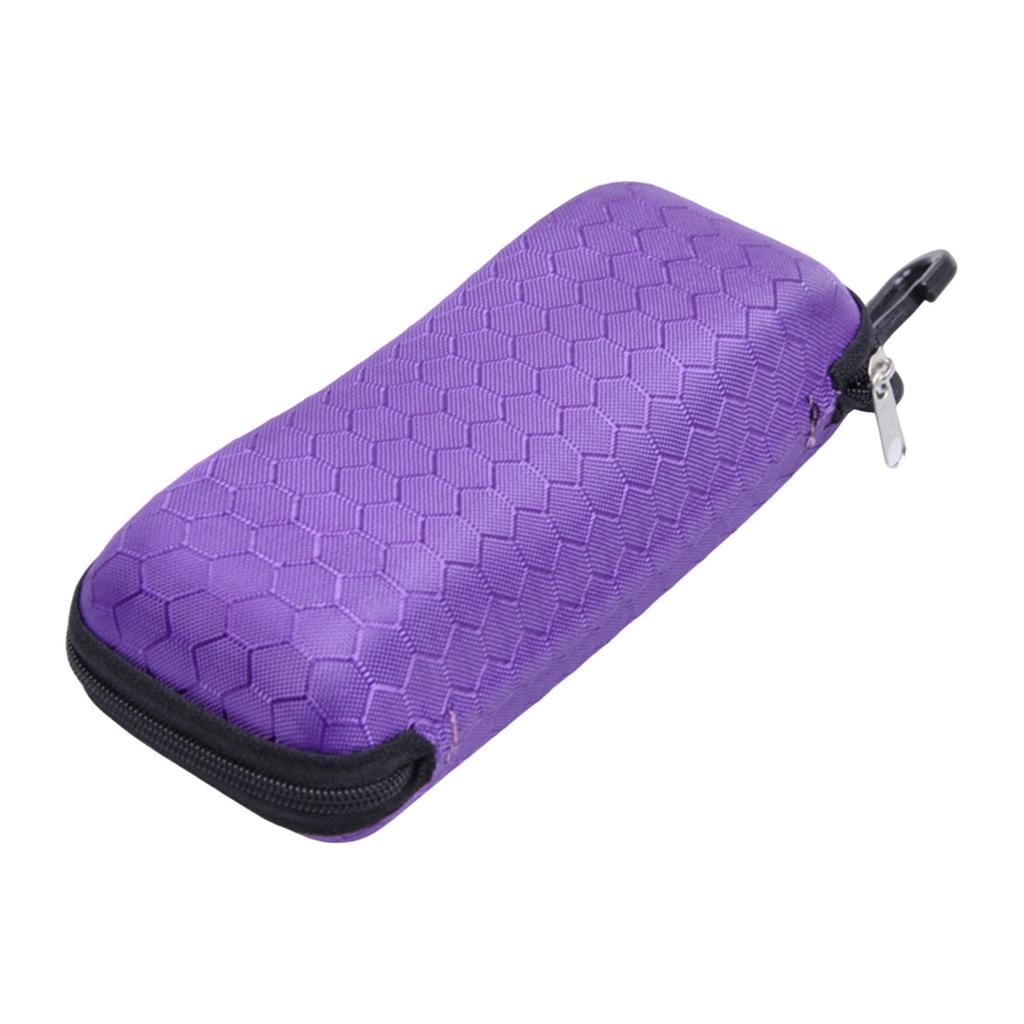 Portable Sun Glasses Box EVA Portable Zippered Glasses Case for Travel Camping Shopping