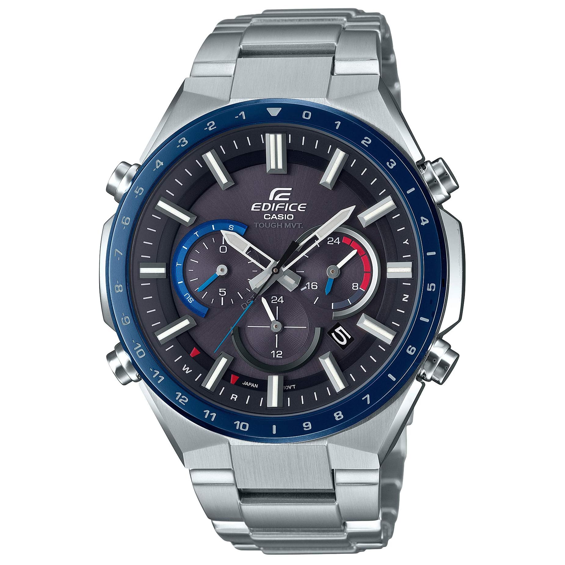 [CASIO] EDIFICE EQW-T660DB-1BJF Men`s Solar Radio-Controlled