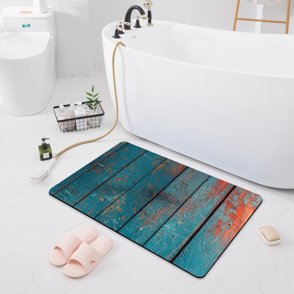 Modern Non-slip Absorbent Mat Decoration Bedroom Door Mat Kitchen Floor Mat Bathroom Shower Rug