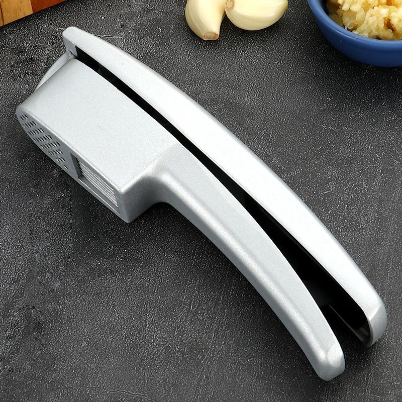 2 In 1 Multifunctional Garlic Press Garlic Slicer Zinc Alloy Manual Kitchen Gadget and Accessories Gadgets for Home