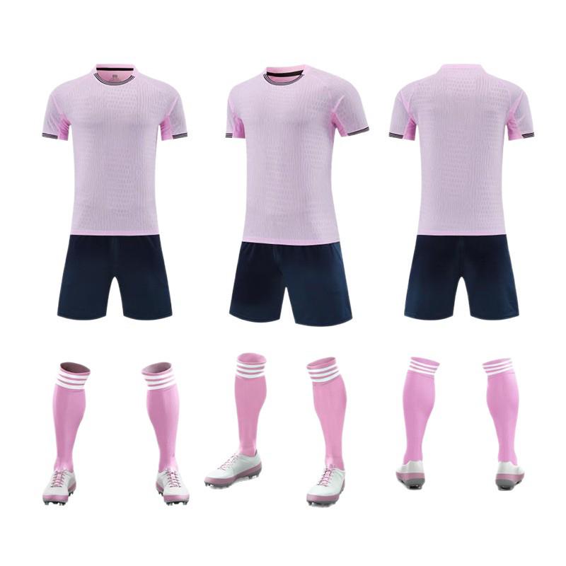 Breathable Sweat-Wicking Football Kit: Personalized Adult & Child Jersey Set for Match & Training