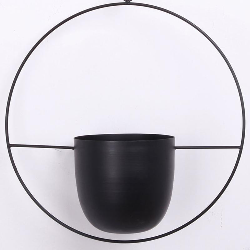 Simple Design Plant Pot Hanging Planter Vase Modern Window Ceiling Hanger for Small Cactus Herb Air Plant X3UC